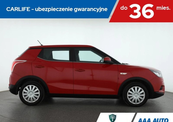 SsangYong Tivoli cena 43000 przebieg: 131390, rok produkcji 2016 z Okonek małe 301